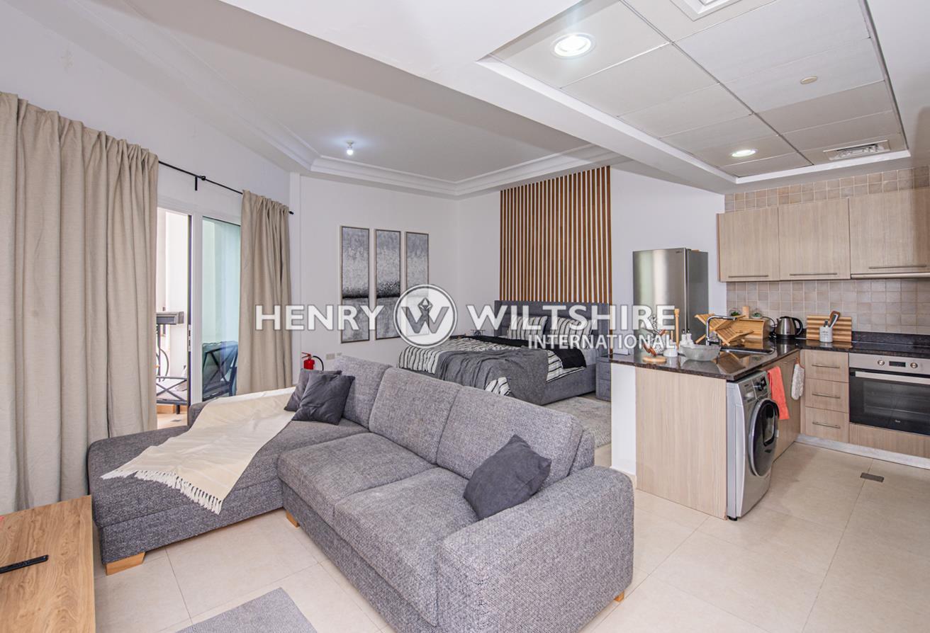 Real photograph of a furnished room. Not this exact flat.